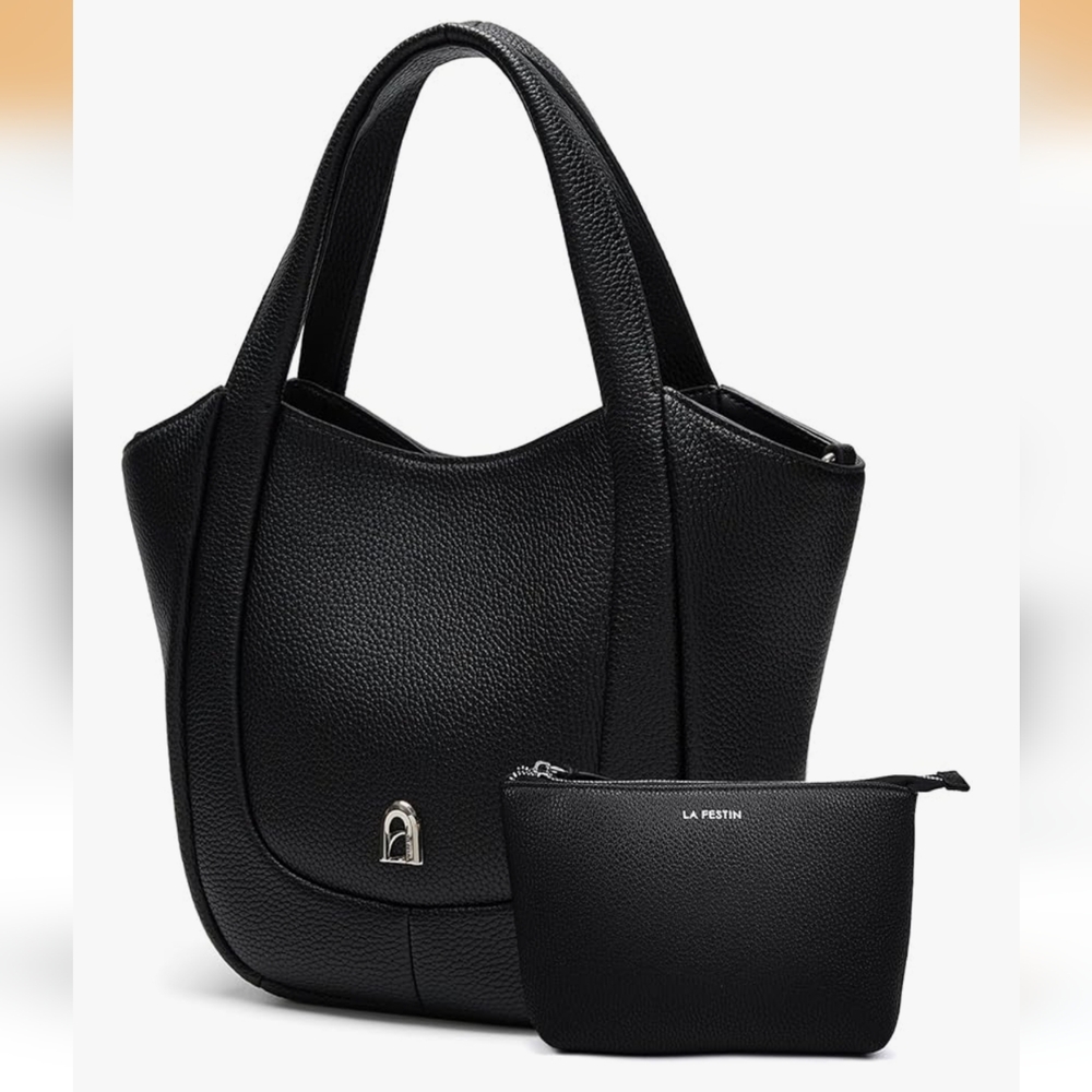Black Tote Bag LA FESTIN